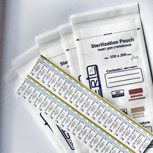 Įkelkite vaizdą į galerijos žiūrovą, Vienkartiniai sterilizavimo vokai PRO STERIL 100x200 mm. 100 vnt.