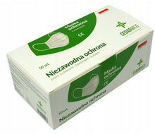 Įkelkite vaizdą į galerijos žiūrovą, 3 Sluoksnių Apsauginės Veido Kaukės 50 vnt. - Manikiūro įrankiai